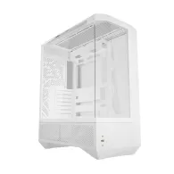 Carcasă pentru computer Darkflash DY460 (alb) + 4 ventilatoare ARGB
