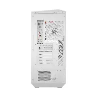 Carcasă pentru computer Darkflash DY460 (alb) + 4 ventilatoare ARGB