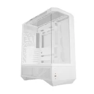 Carcasă pentru computer Darkflash DY460 (alb) + 4 ventilatoare ARGB