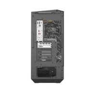 Carcasă pentru computer Darkflash DY460 (negru) + 4 ventilatoare ARGB