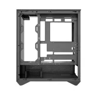 Carcasă pentru computer Darkflash DY460 (negru) + 4 ventilatoare ARGB