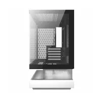 Carcasă pentru computer Darkflash F1 (alb) + 6 ventilatoare ARGB