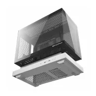 Carcasă pentru computer Darkflash F1 (alb) + 6 ventilatoare ARGB