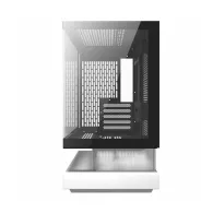 Carcasă pentru computer Darkflash F1 (alb) + 6 ventilatoare ARGB