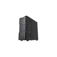 Darkflash DK431 carcasă de calculator Mesh (negru) + 4 ventilatoare ARGB