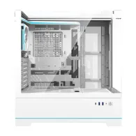Darkflash DY450 PRO carcasă pentru calculator cu ventilator (alb)
