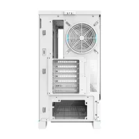 Darkflash DY451 PRO carcasă pentru calculator cu ventilator (alb)