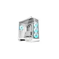 Darkflash DY470 carcasă pentru calculator cu 4 ventilatoare (alb)