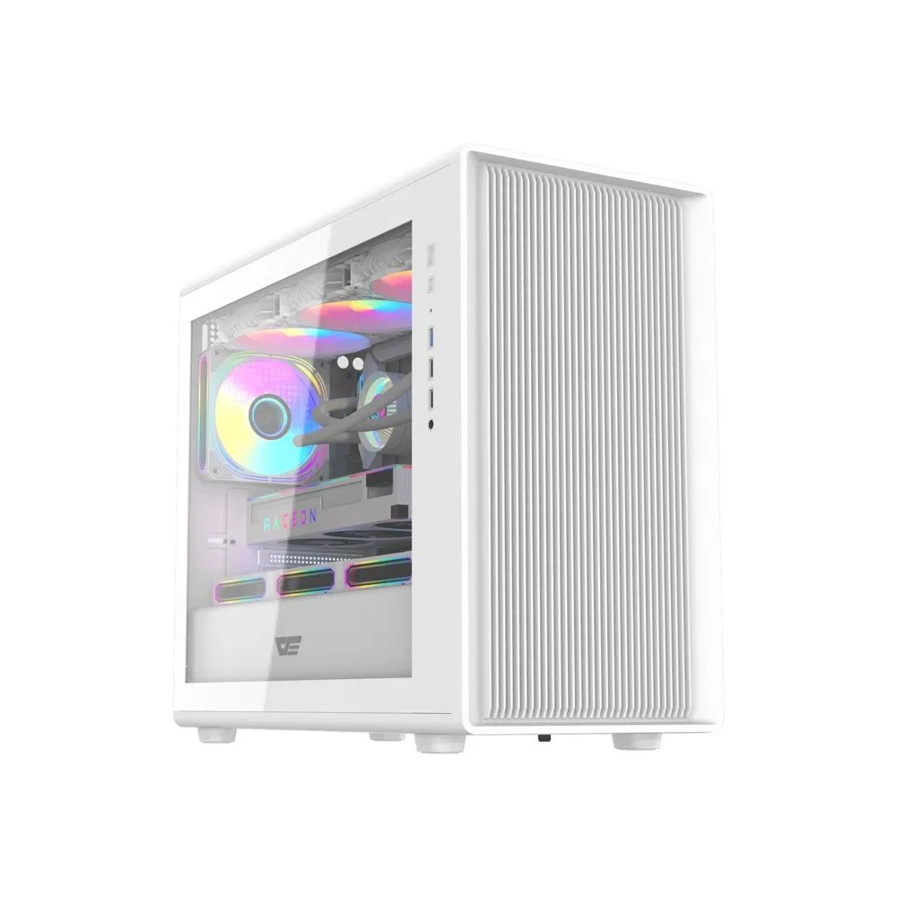 Carcasă pentru computer Darkflash DB460M (alb)