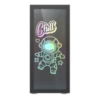 Carcasă pentru computer Darkflash DK210 Graffiti (negru)