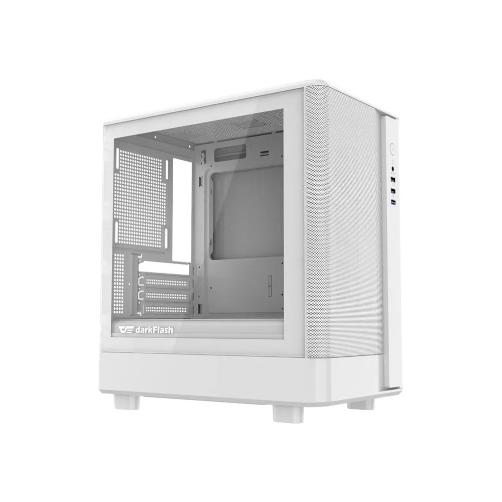 Darkflash DB330M Mesh carcasă pentru calculator (alb)