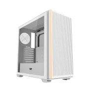 Darkflash DS900WS carcasă pentru computer ATX fără ventilatoare (alb)