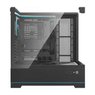 Darkflash DY450 PRO carcasă pentru calculator + ventilator (negru)