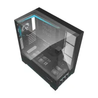 Darkflash DY450 PRO carcasă pentru calculator + ventilator (negru)