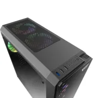 Darkflash Water Square 5 carcasă pentru calculator (negru)