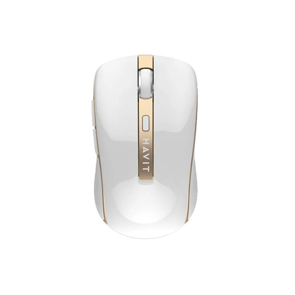 Mouse fără fir Havit MS951GT (alb)
