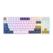 Tastatură mecanică fără fir Royal Kludge RK89 RGB, comutator Lemon (alb) (QWERTY)
