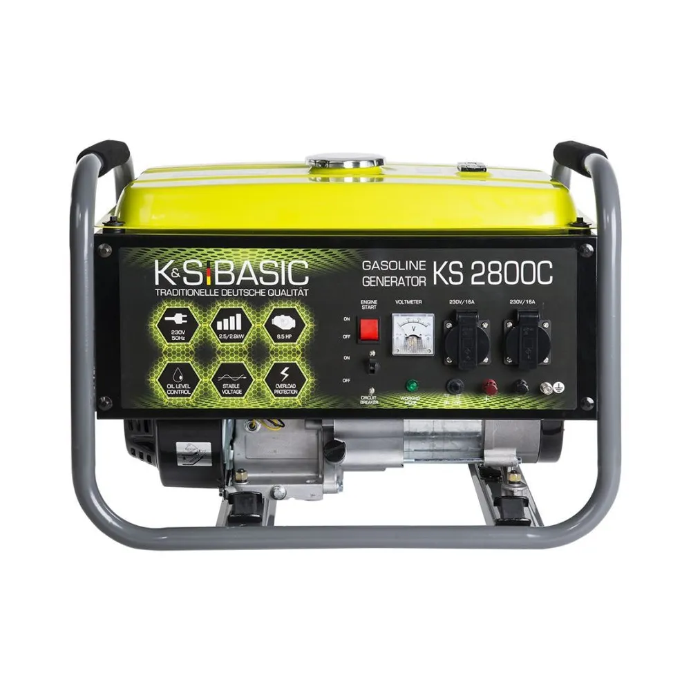 Generator de curent 2.8 kW benzina BASIC LINE - Konner & Sohnen - KSB-2800C