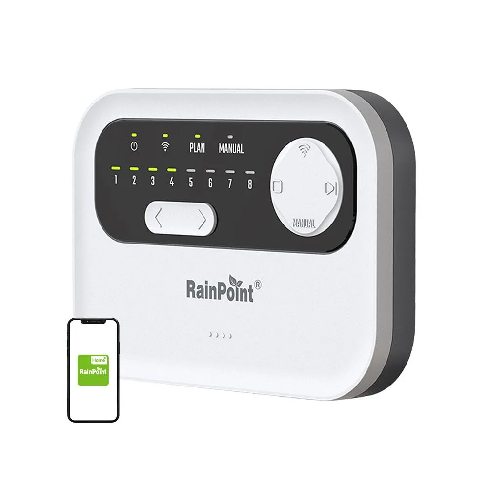 RainPoint WiFi controler de aspersoare cu 8 zone