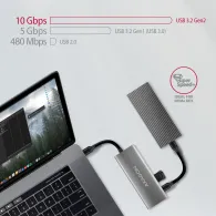 HMC-5G21 USB-C 10Gbps SPEEDSTER 5in1 hub