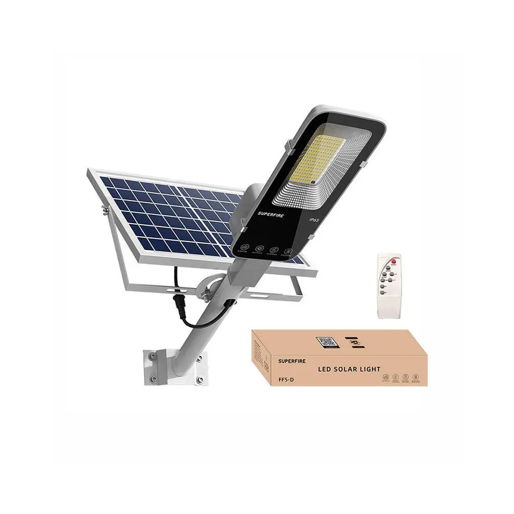 Lampă solară Superfire FF5-D – 486W, 1400 lm, 20000 mAh