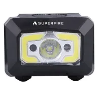 Lanternă frontală Superfire X30 – 340 lm, USB, 5 moduri, 130 m