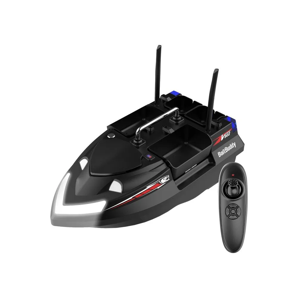 Flytec V802 12000mah bait boat (negru)