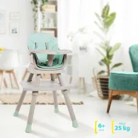 Scaun de masa multifunctional verde menta, U-Grow