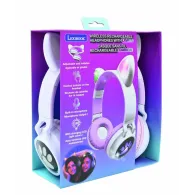 CASTI WIRELESS CU URECHI DE PISICA SI LUMINI, LEXIBOOK