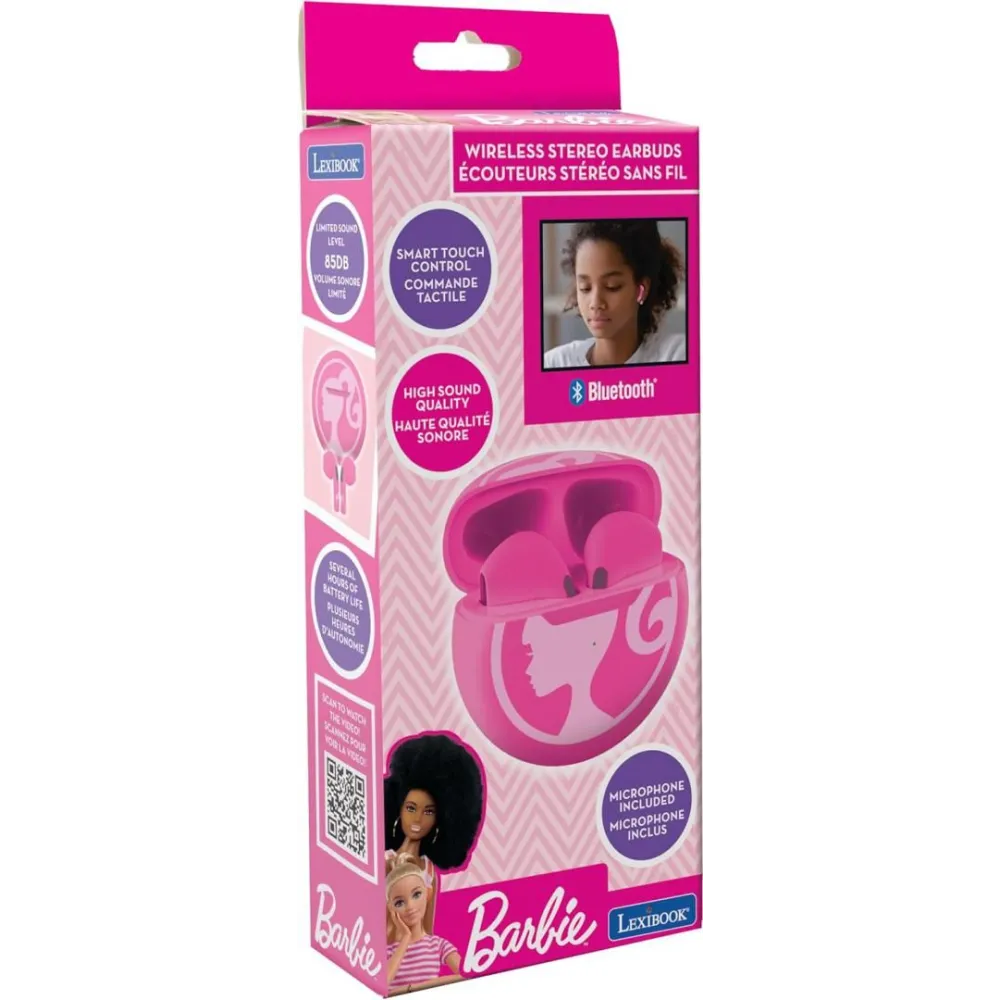 CASTI WIRELESS INTRAAURICULARE, BARBIE