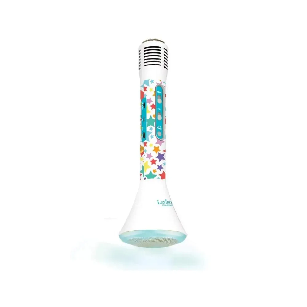 MICROFON PENTRU KARAOKE SLIM CU DIFUZOR, IPARTY, LEXIBOOK