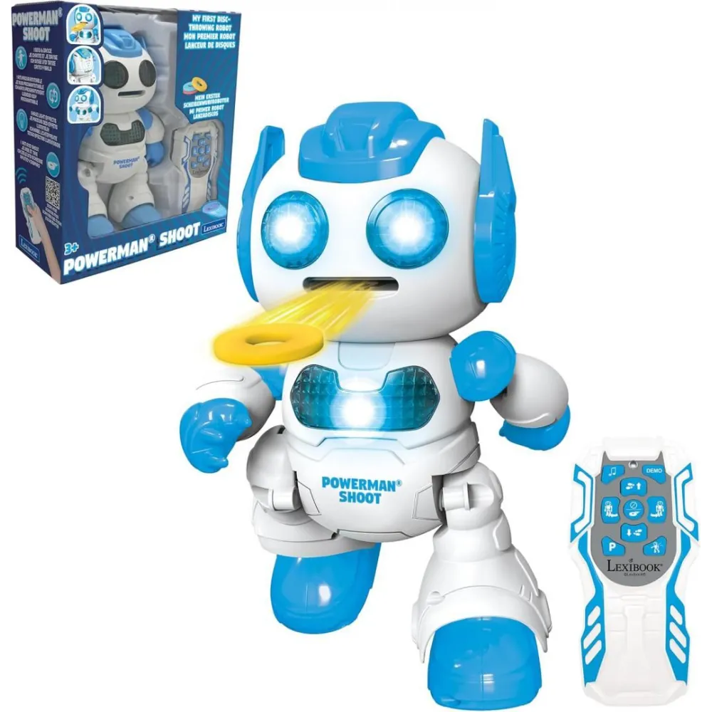 ROBOT POWERMAN SHOOT, LEXIBOOK