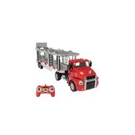 Camion telecomandat 1:26 Double Eagle (roșu) (Car Transporter) E583-003