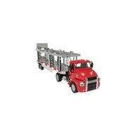 Camion telecomandat 1:26 Double Eagle (roșu) (Car Transporter) E583-003