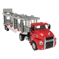 Camion telecomandat 1:26 Double Eagle (roșu) (Car Transporter) E583-003