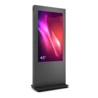 Totem de interior B01, B01V43N-BBB, pentru display 43'', fara sticla securizata frontala