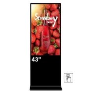 Kiosk / Totem Indoor Touch IR 43'' Android11 - EVOBOARD 43" cu IR touch 4K, Android 11