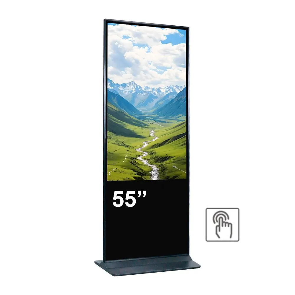 Kiosk / Totem Indoor Touch PCAP Android11 - EVOBOARD 55'' 4K PCAP touch