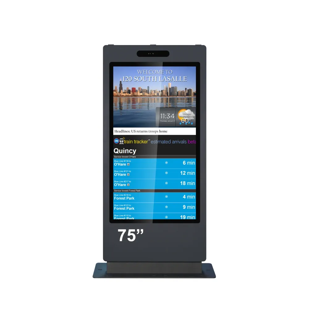 kiosk / Totem Outdoor 75'' Android11 - EVOBOARD 750ODLAZ ,display 75", 4K, 4000nits