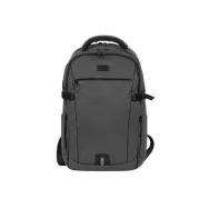 NATEC NTO-2226. Backpack type: City backpack, Product main colour: Black, Grey, Style: City. Width: 160 mm, Depth: 325 mm, Heigh