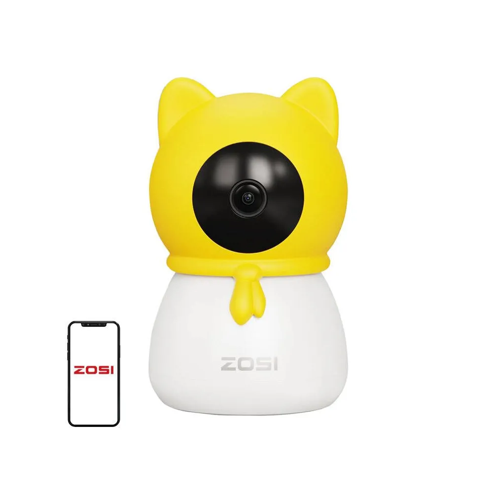 ZOSI 4MP HD 355° Cameră electronică/Nanny