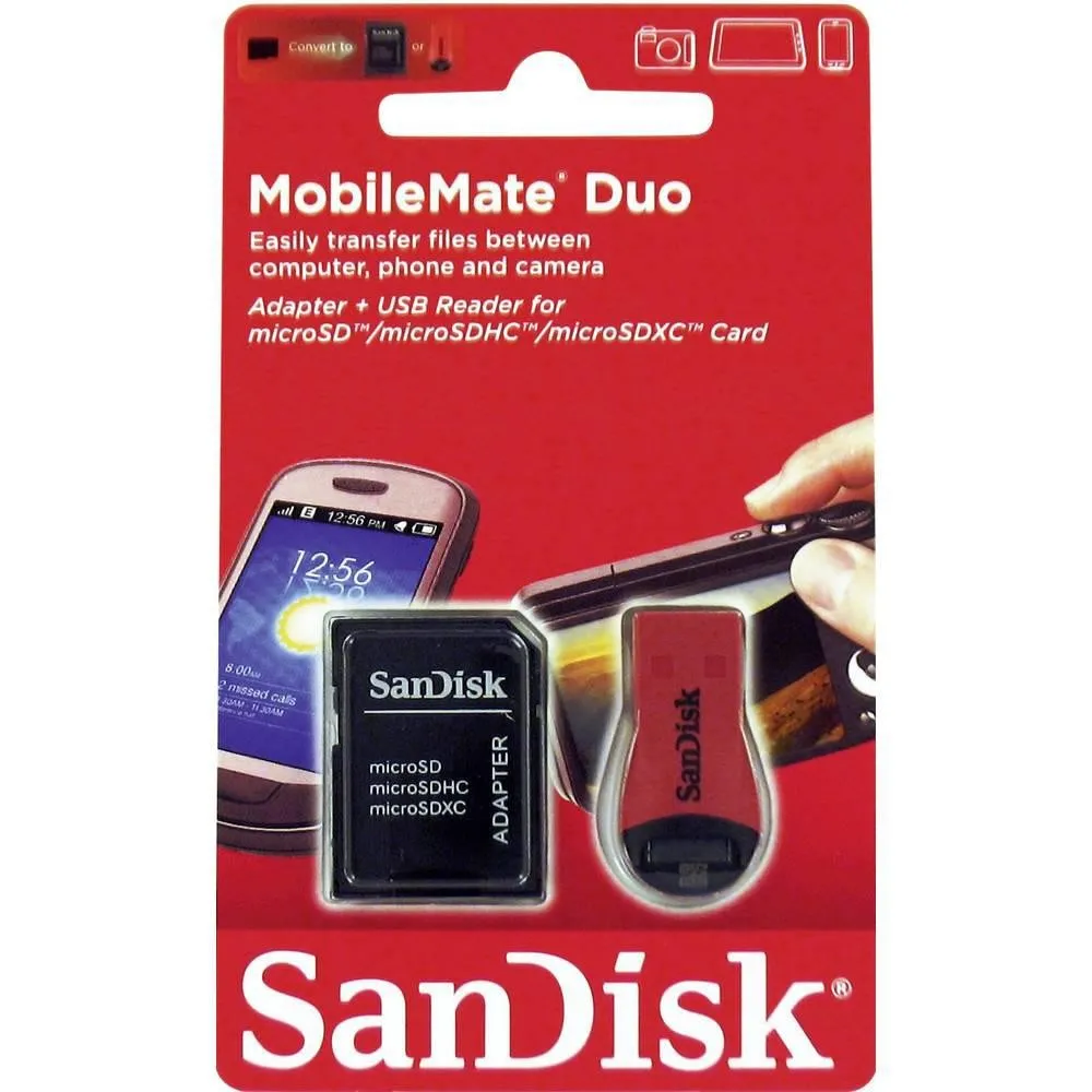 Card reader sandisk slots: microsd microsdhc microsdxc 2.0 Sandisk - 1