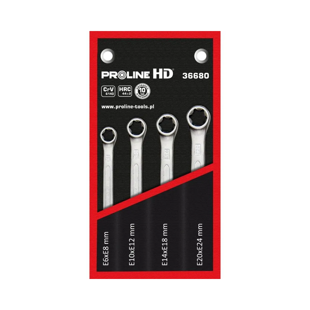 SET CHEI INELARE TORX CR-VA HD E6-E24 - 4P.