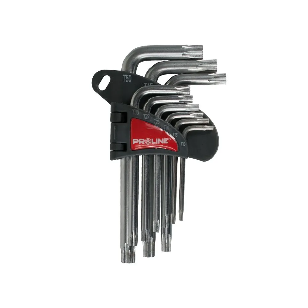 SET CHEI NEGATIVE CR-VA TORX T10-T50 - 9P.