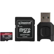 Card reader kingston + sd reader 128gb r/w: 300/260 mb/s Kingston - 1