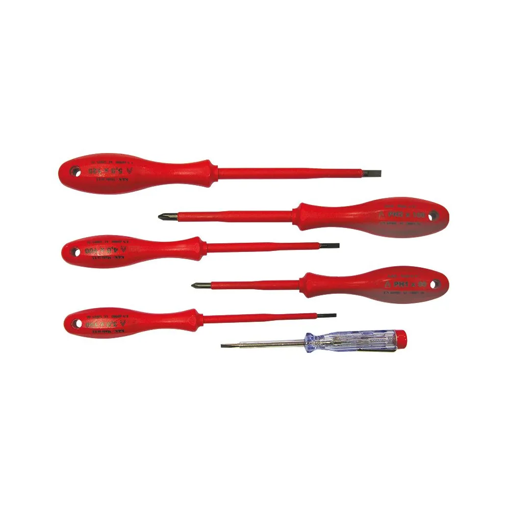 SET SURUBELNITE IZOLATE PVC PLATE SI PZ + TESTER - 6P.