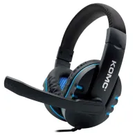 Casca cu microfon pe brat , conectare jack 2x 3,5mm Komc K4 TED301448