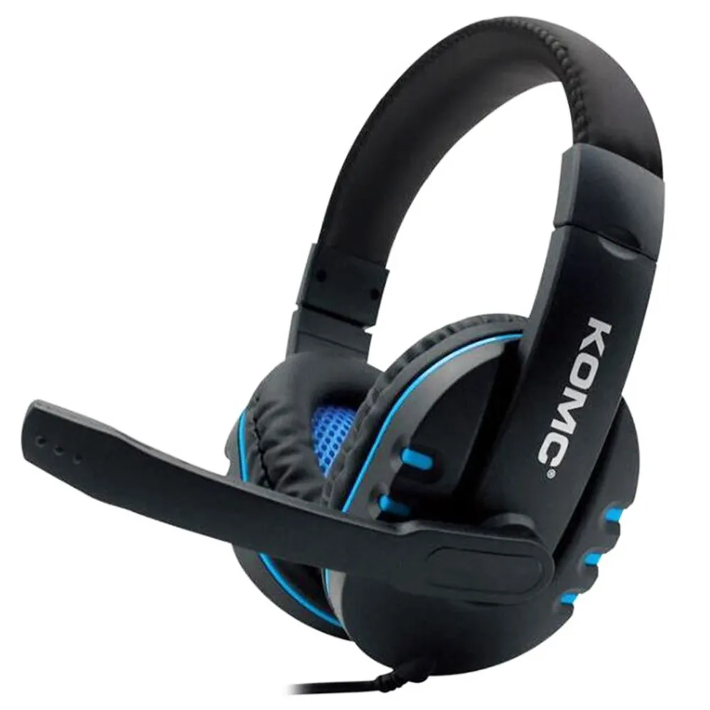 Casca cu microfon pe brat , conectare jack 2x 3,5mm Komc K4 TED301448