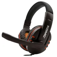 Casca cu microfon pe brat , conectare jack 2x 3,5mm Komc K4 TED301448