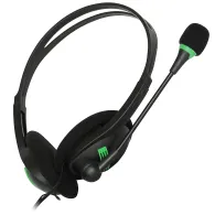 Casca cu microfon pe brat , conectare jack 2x 3,5mm MBL-440 TED350039